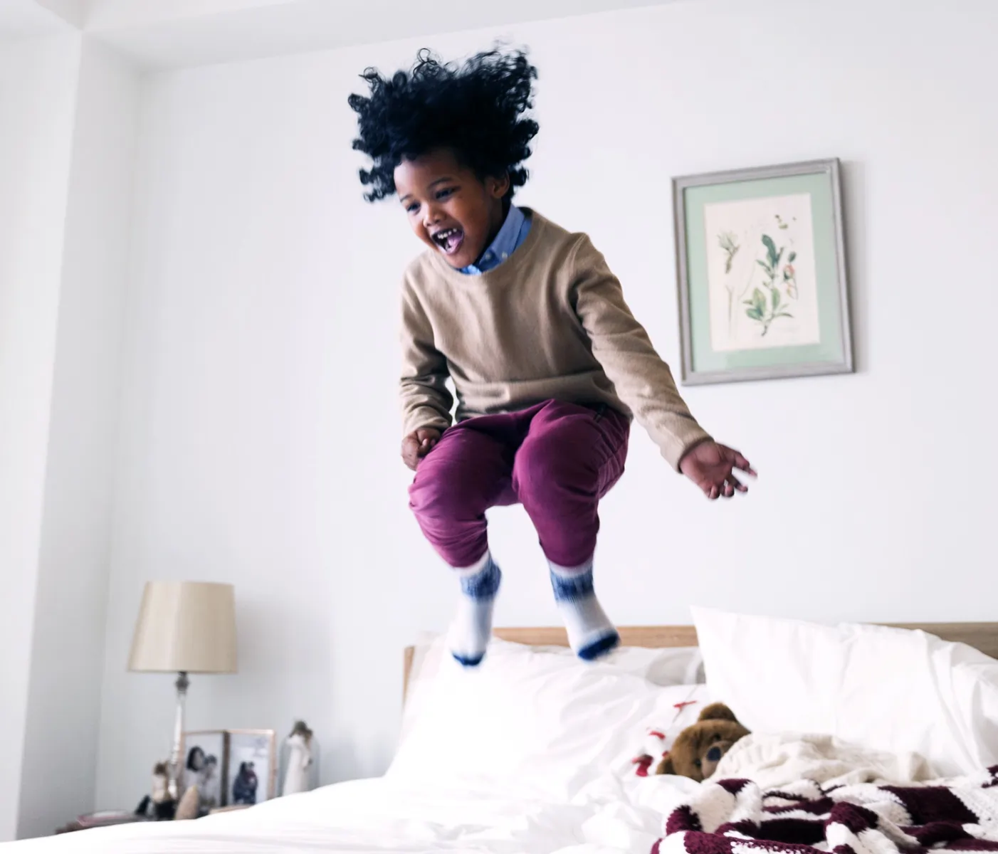 Couples talking outside Bellway home