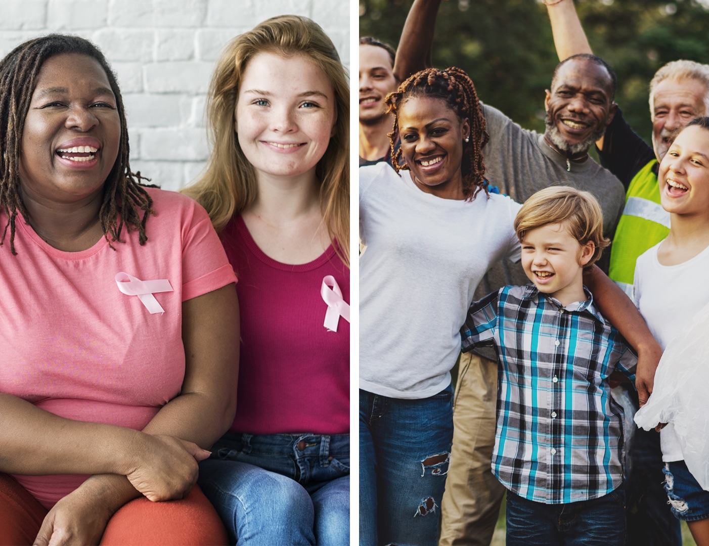 We help support charities